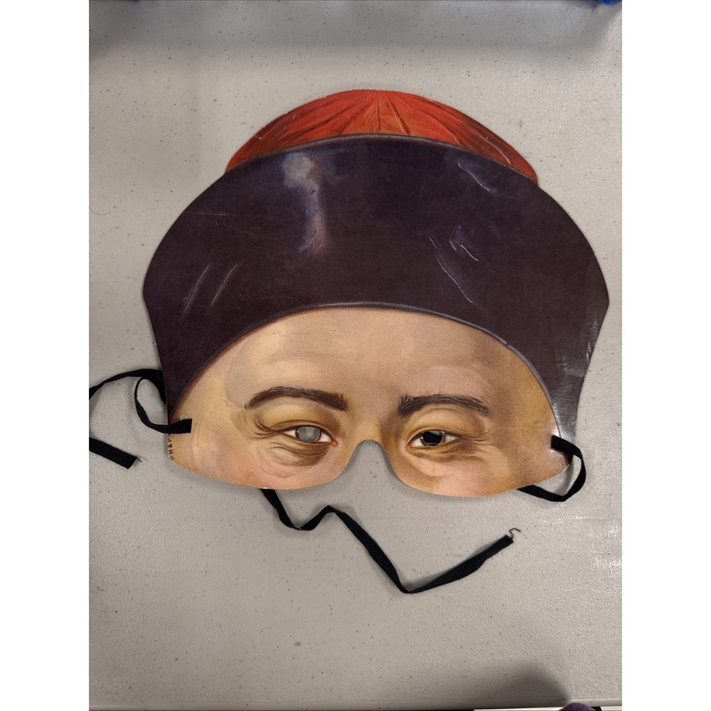 A CHINESE MANDARIN, R. TUCK HALF-MASK SERIES